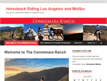 Tablet Screenshot of horsebackridinglosangeles.org